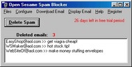 Open Sesame Spam Blocker screenshot